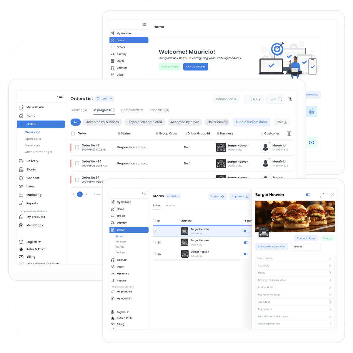 Uber Eats Dashboard